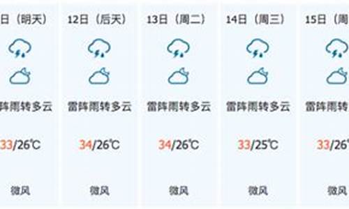 儋州天气预报15天查询_儋州天气预报15天查询百度